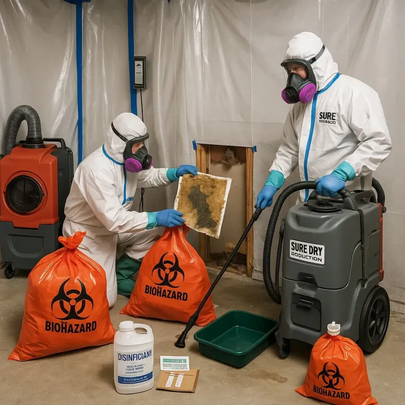 Contaminated Water Handling Protocols process in High Ridge, MO