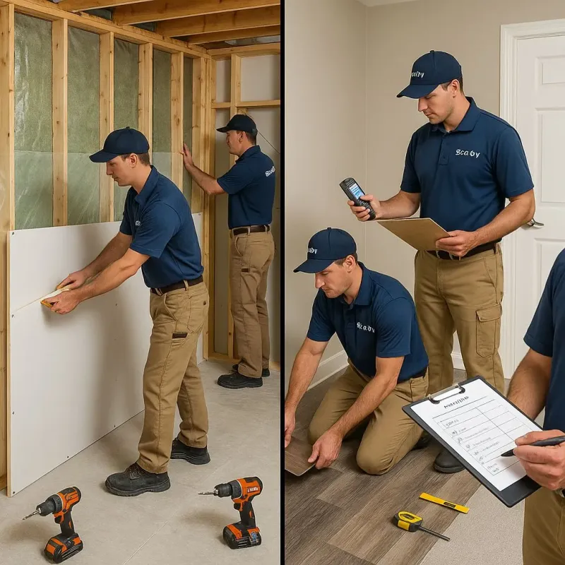 Repairs and Reconstruction process in High Ridge, MO
